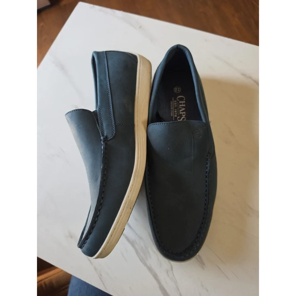 Chaps Men's Freepoint Loafer Shoe Taupe Size 12 Brand New